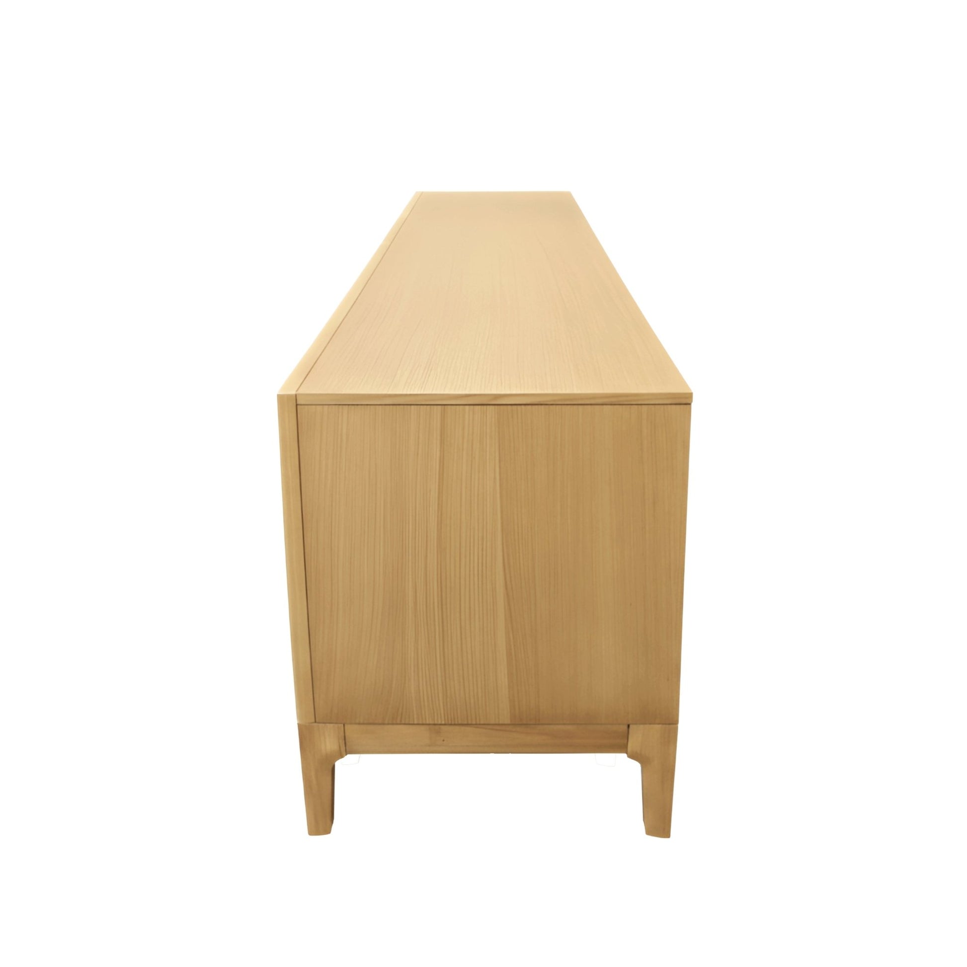 June TV Console, Light Oak - Alpine Furniture