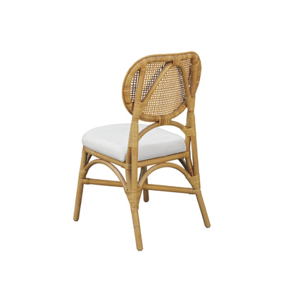 Kaya Rattan Dining Chair - Natural (Set of 2) - Alpine Furniture