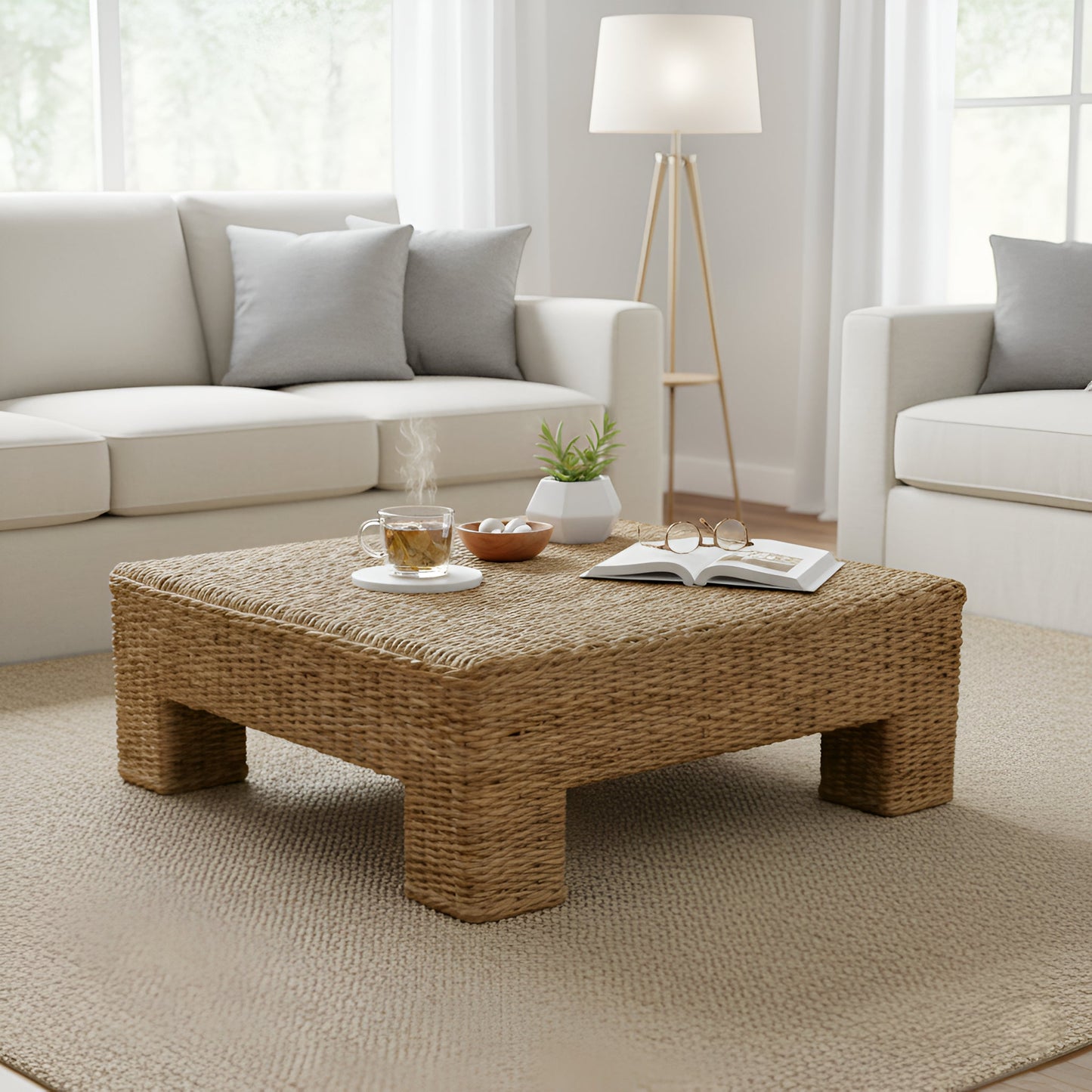 Makai Rectangular Coffee Table - Alpine Furniture