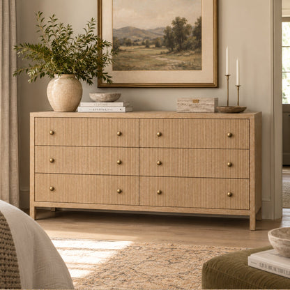 Marsha Dresser, Natural - Alpine Furniture