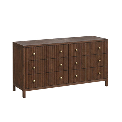 Marsha Dresser, Walnut - Alpine Furniture