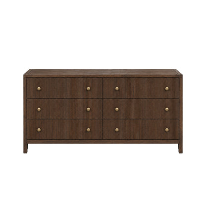 Marsha Dresser, Walnut - Alpine Furniture