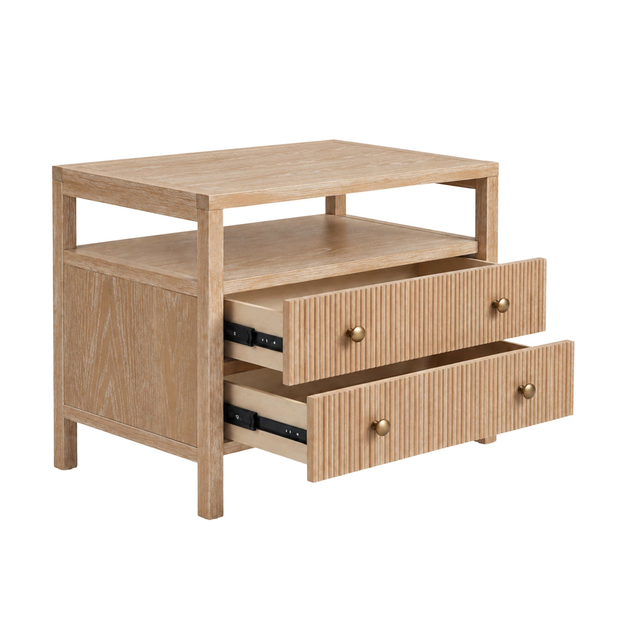 Marsha Nightstand, Natural - Alpine Furniture