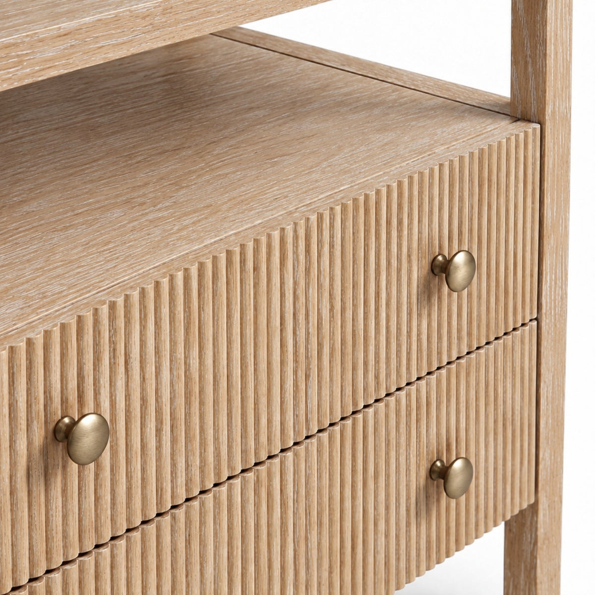 Marsha Nightstand, Natural - Alpine Furniture