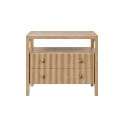 Marsha Nightstand, Natural - Alpine Furniture