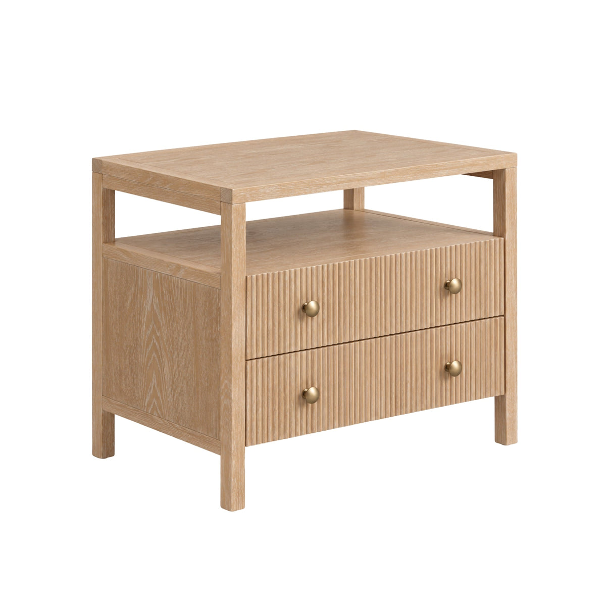 Marsha Nightstand, Natural - Alpine Furniture