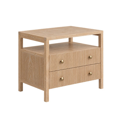 Marsha Nightstand, Natural - Alpine Furniture