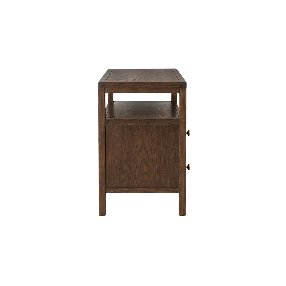 Marsha Nightstand, Walnut - Alpine Furniture