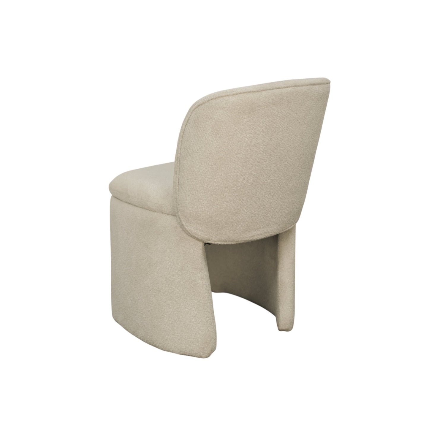 Mia Side Chair, Beige - Alpine Furniture