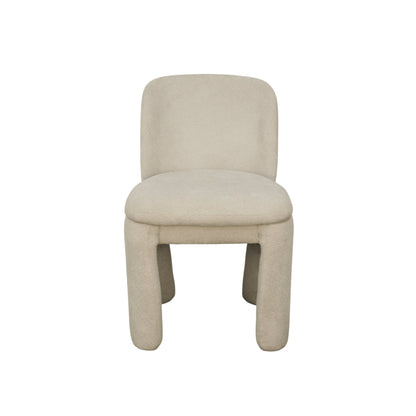 Mia Side Chair, Beige - Alpine Furniture