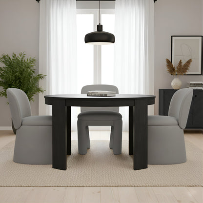 Mia Side Chair, Warm Gray - Alpine Furniture