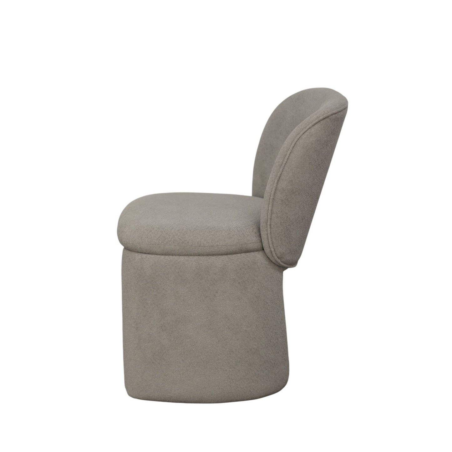 Mia Side Chair, Warm Gray - Alpine Furniture