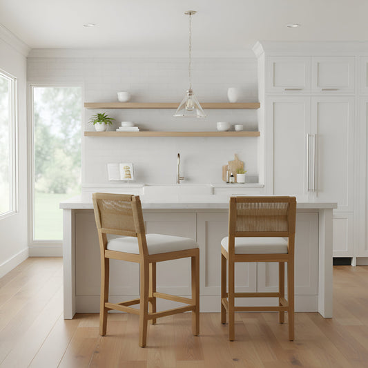 Monterey Loom Counter Stools (Set of 2) - Alpine Furniture