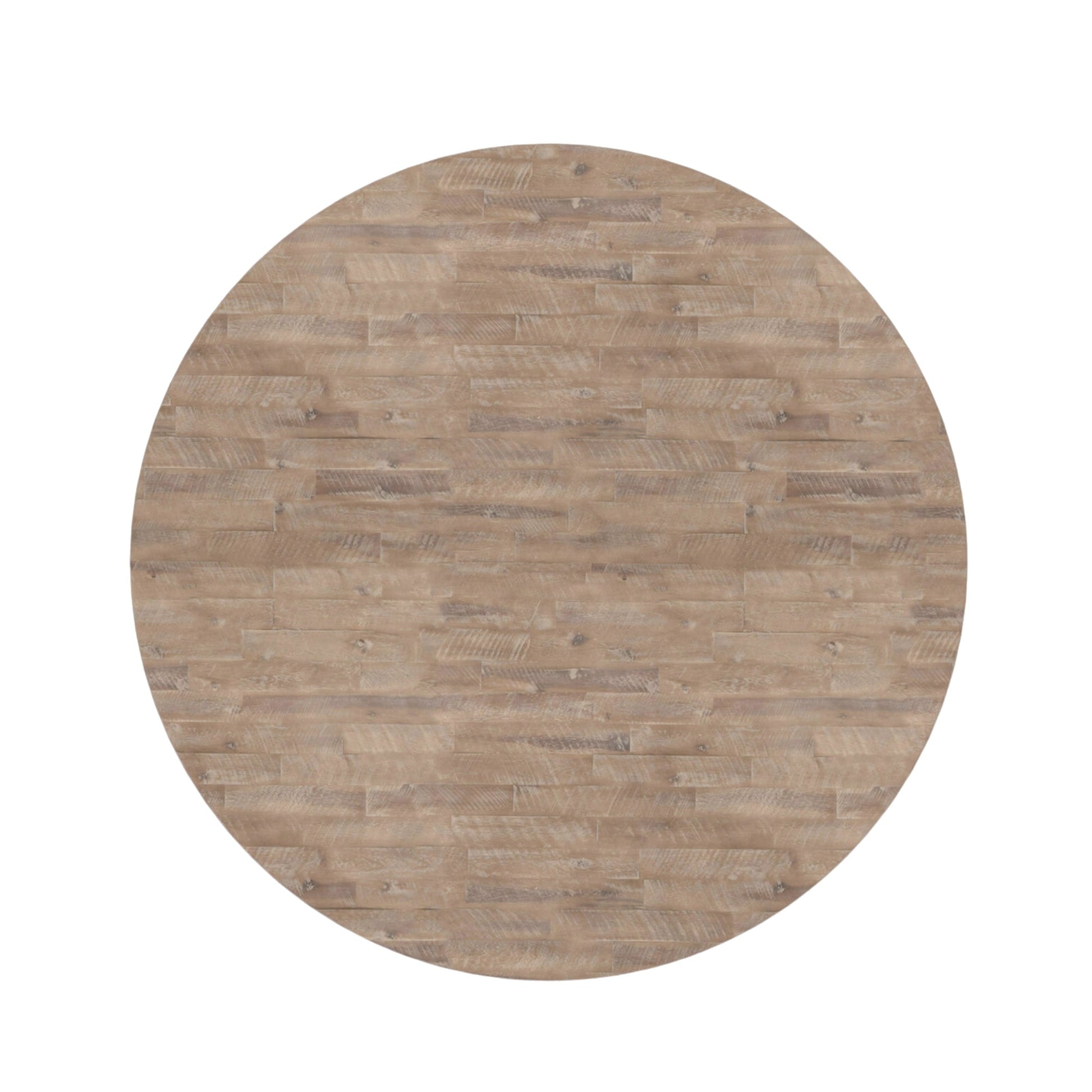 Newberry Round Dining Table, Weathered Natural - Alpine Furniture