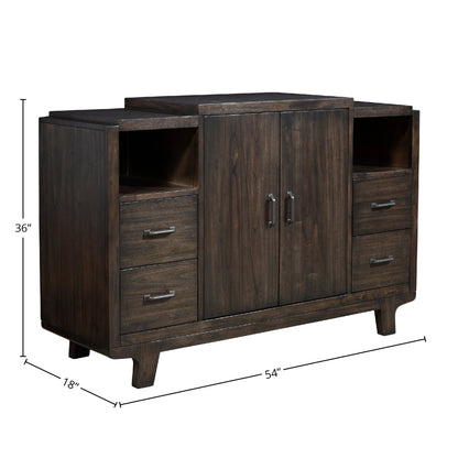 Olejo Server, Chocolate - Alpine Furniture