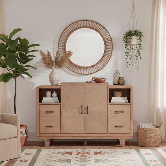 Olejo Server, Natural - Alpine Furniture