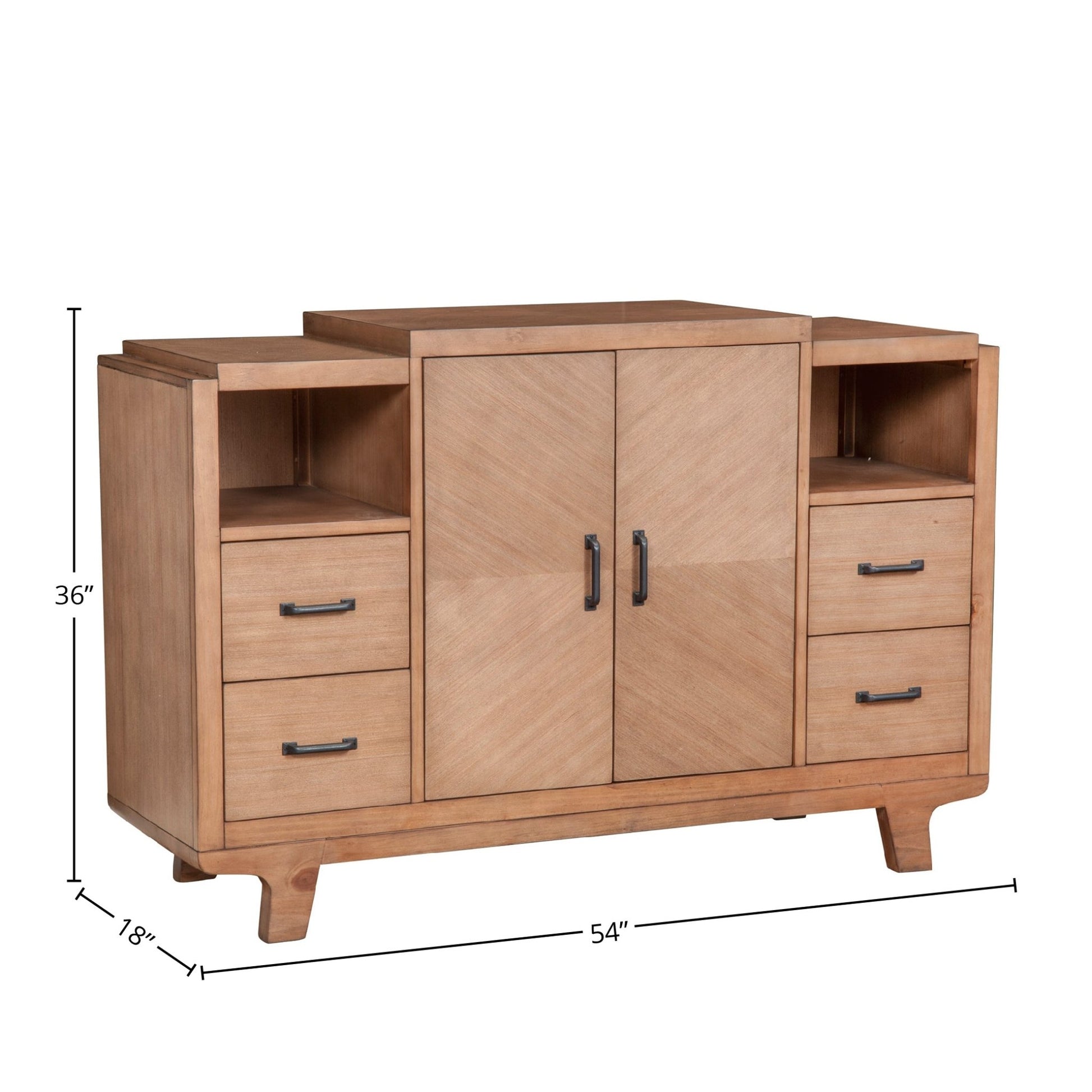 Olejo Server, Natural - Alpine Furniture