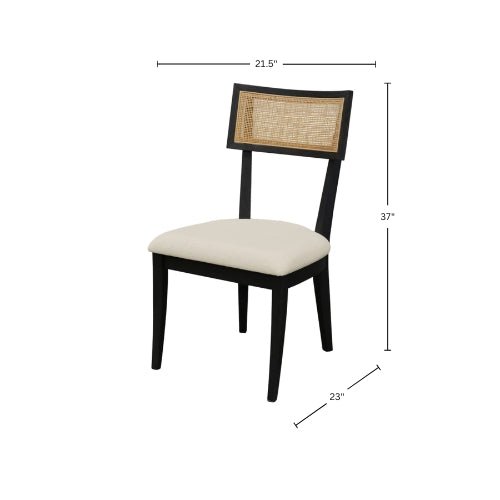Oscar Side Chairs, Set of 2 - Alpine Furniture