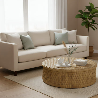 Palmera Drum Coffee Table - Alpine Furniture