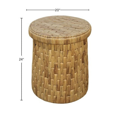 Palmera Drum End Table - Alpine Furniture