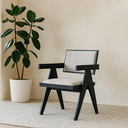 Raquel Side Chairs, Set of 2, Black - Alpine Furniture