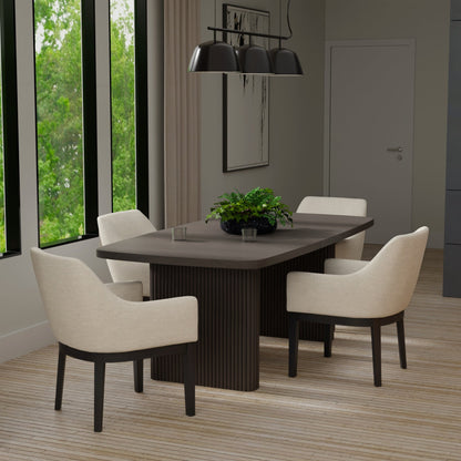 Reba Rectangular Dining Table - Alpine Furniture