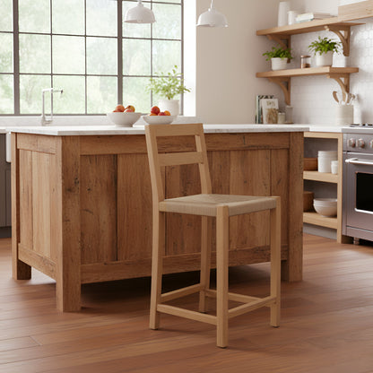 Sierra Loom Counter Stools (Set of 2) - Alpine Furniture