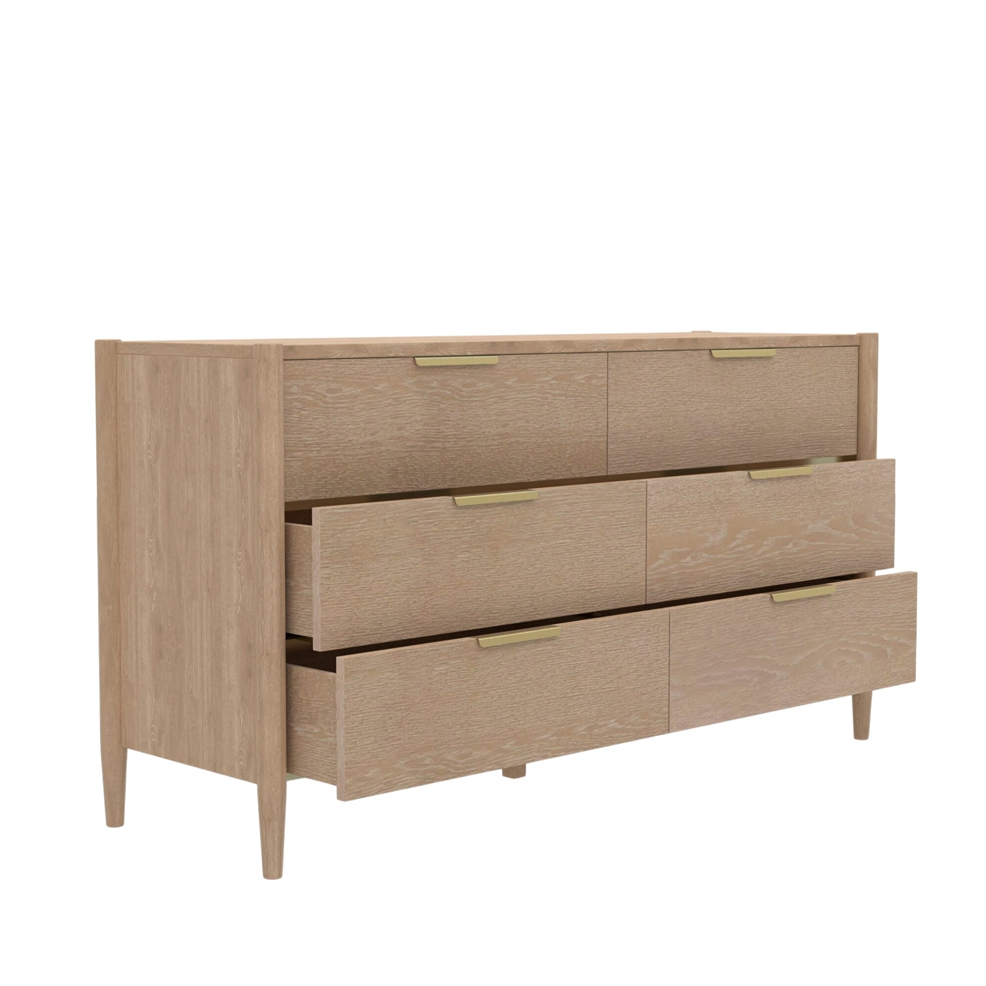 Sinclair Dresser, Natural - Alpine Furniture