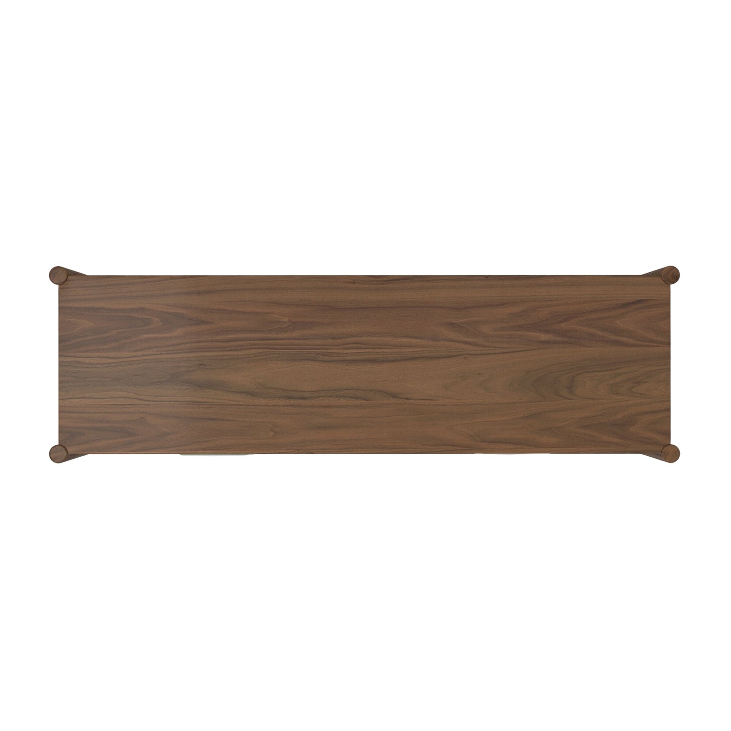 Sinclair Dresser, Walnut - Alpine Furniture