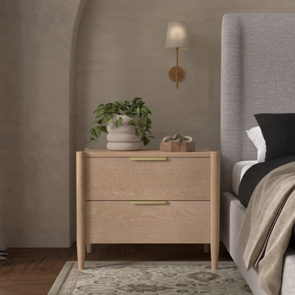 Sinclair Nightstand, Natural - Alpine Furniture