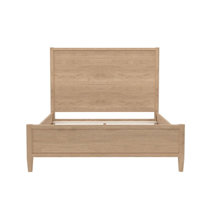 Sinclair Panel Bed, Natural - Alpine Furniture