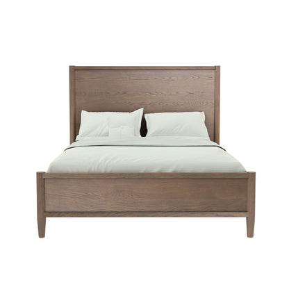 Sinclair Panel Bed, Walnut - Alpine Furniture