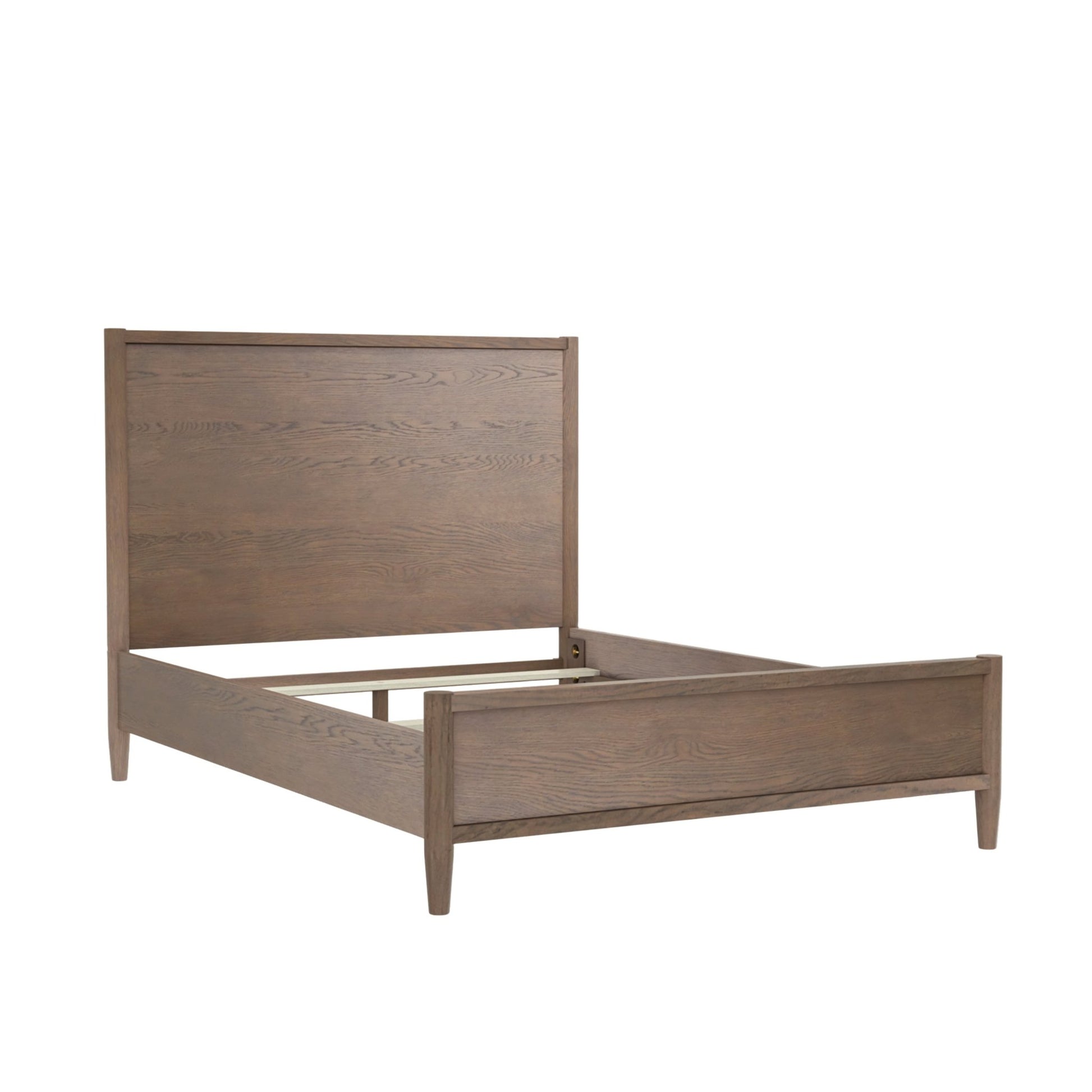Sinclair Panel Bed, Walnut - Alpine Furniture