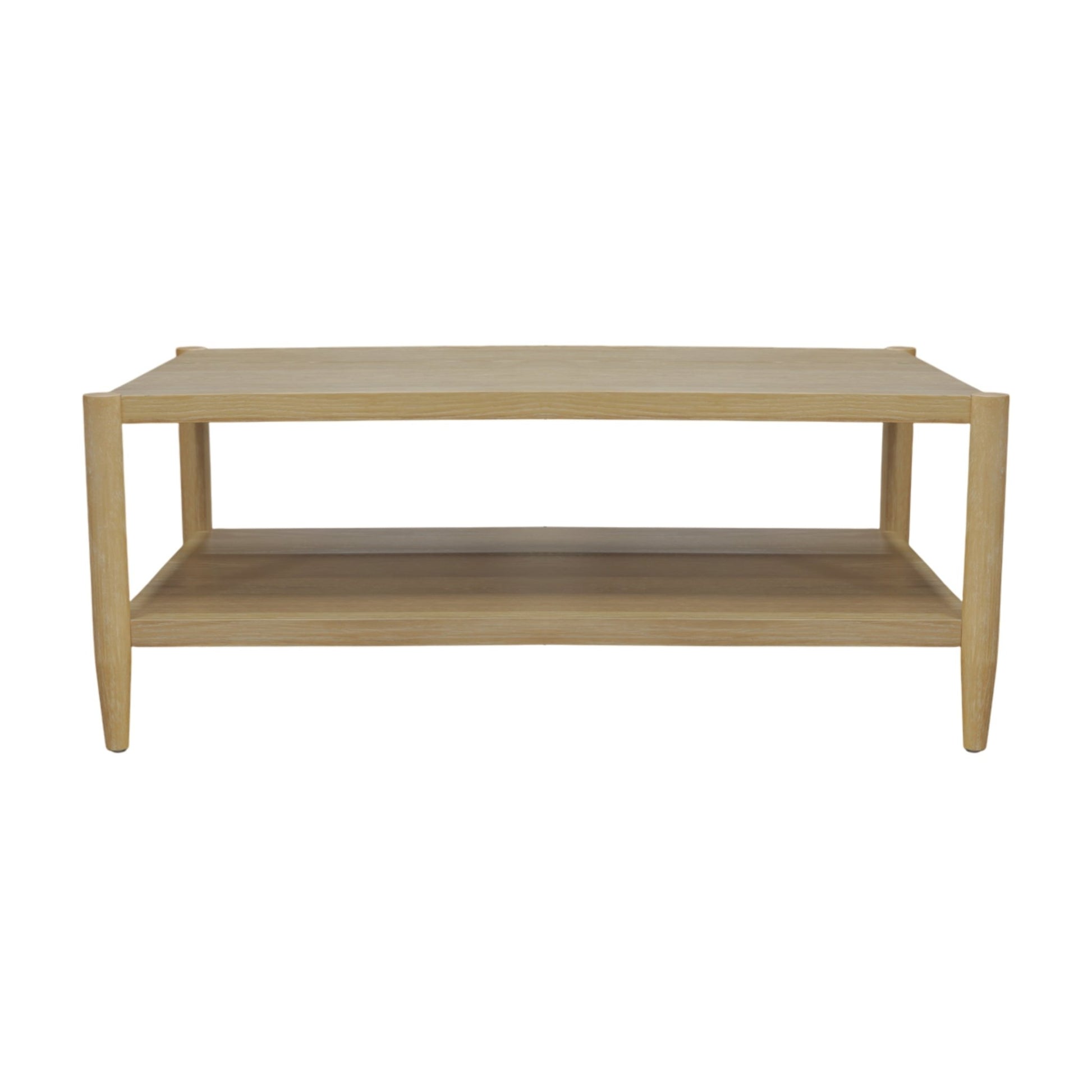 Sinclair Rectangular Coffee Table, Natural - Alpine Furniture