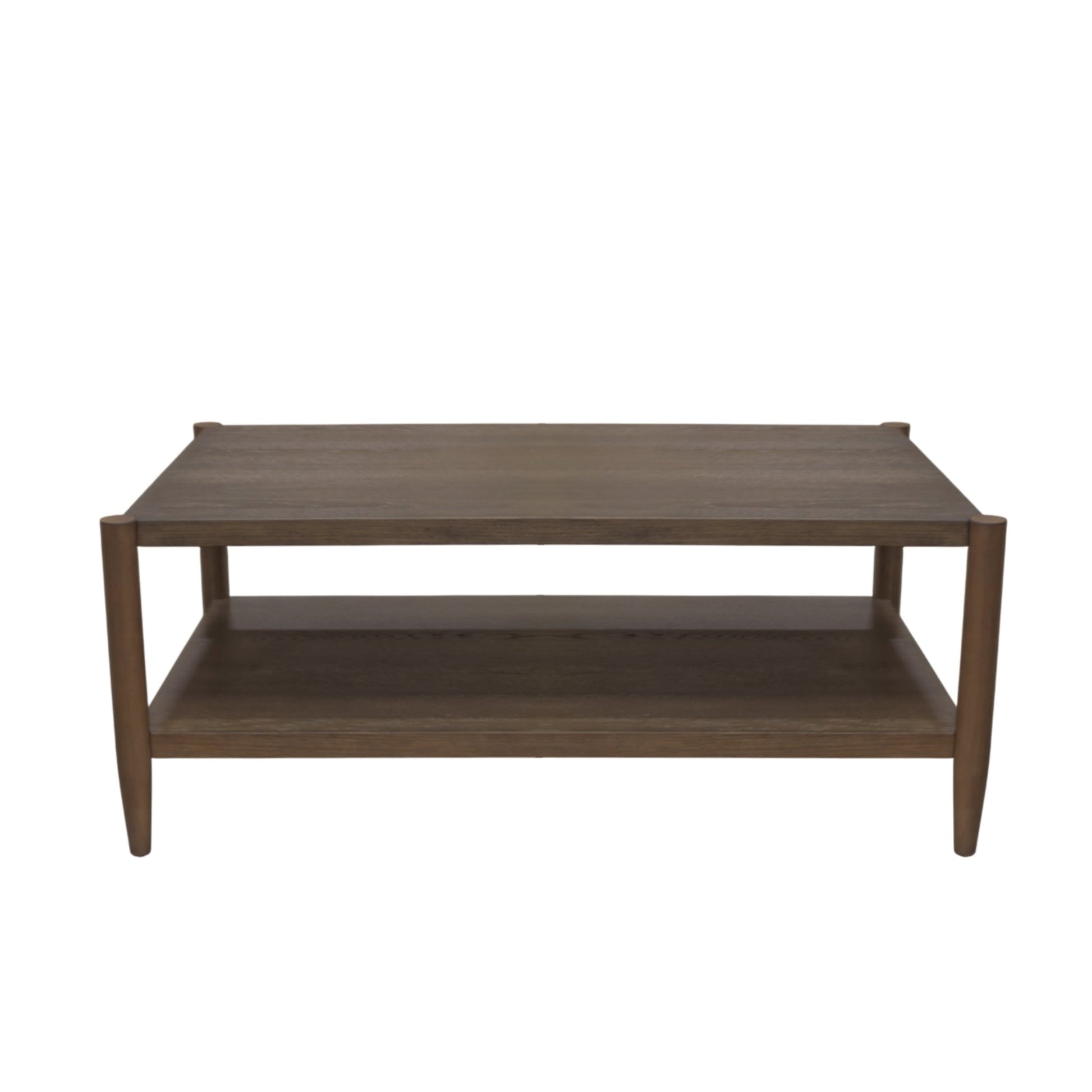 Sinclair Rectangular Coffee Table, Walnut - Alpine Furniture