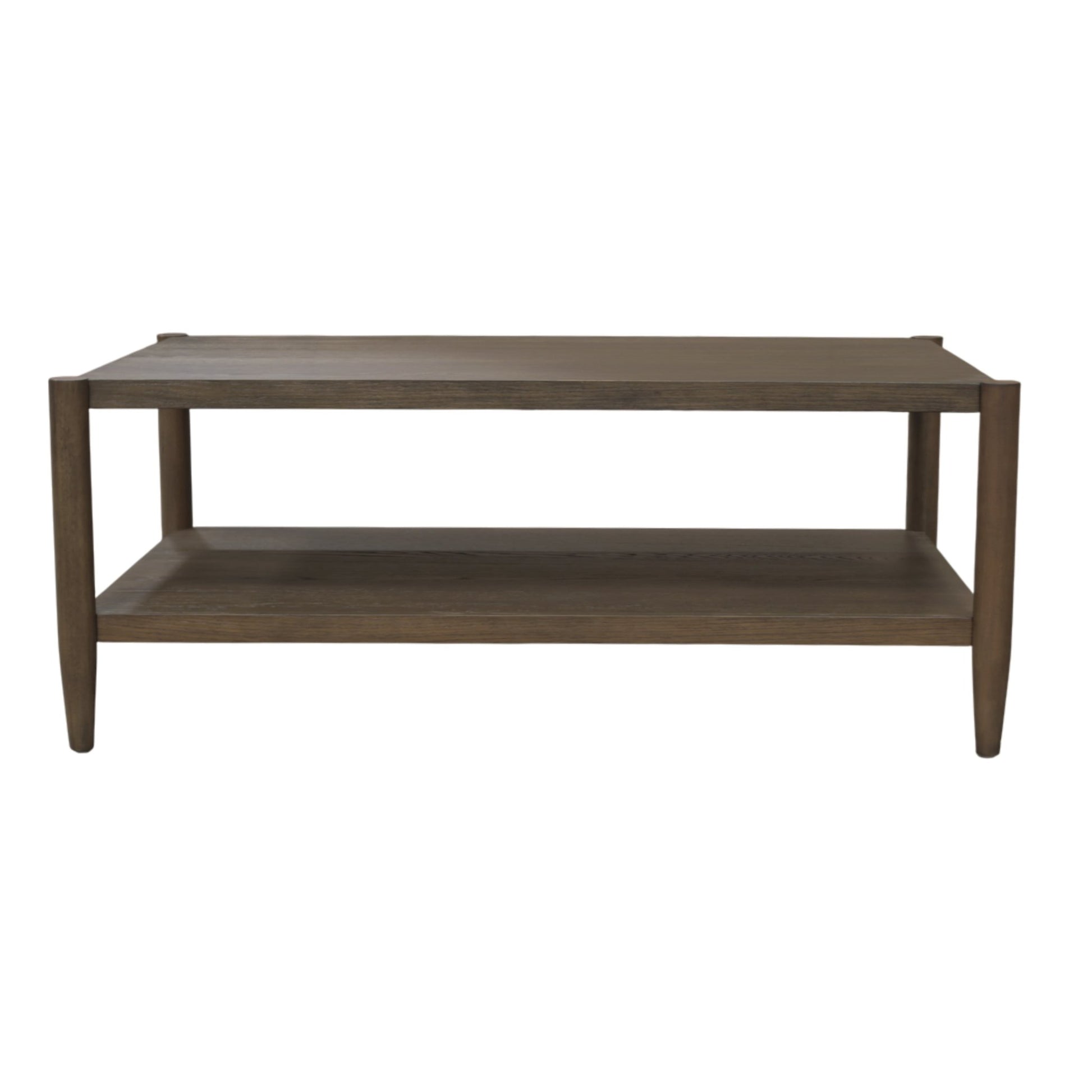 Sinclair Rectangular Coffee Table, Walnut - Alpine Furniture