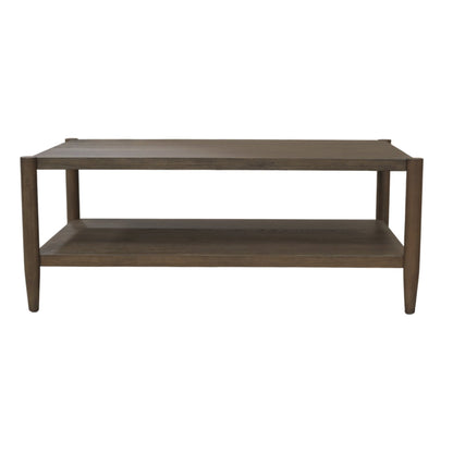 Sinclair Rectangular Coffee Table, Walnut - Alpine Furniture