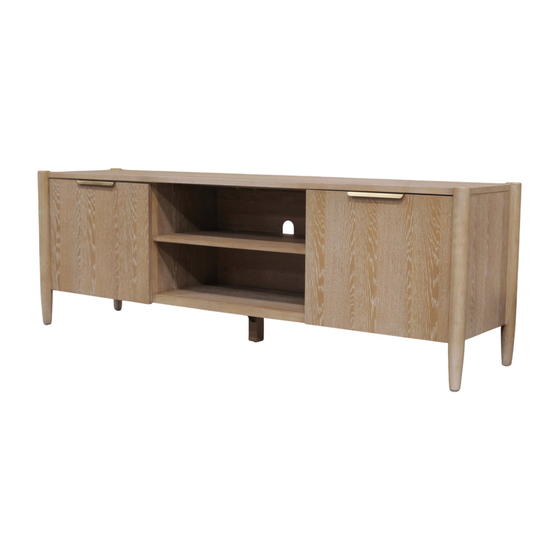 Sinclair TV Console, Natural - Alpine Furniture