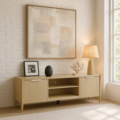 Sinclair TV Console, Natural - Alpine Furniture