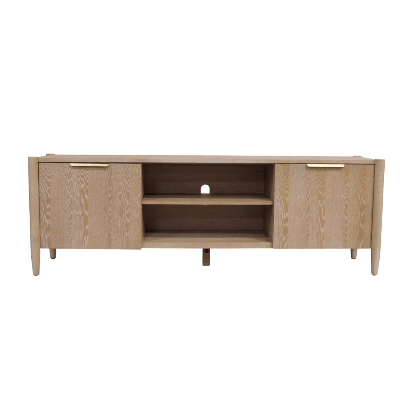 Sinclair TV Console, Natural - Alpine Furniture