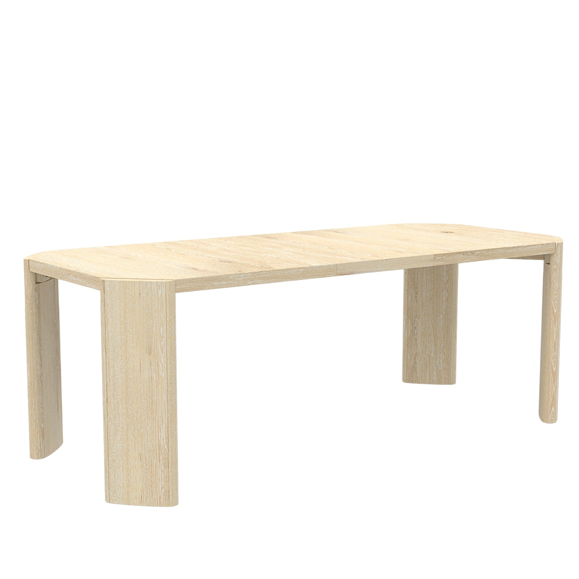 Sloane Extension Dining Table, Driftwood - Alpine Furniture