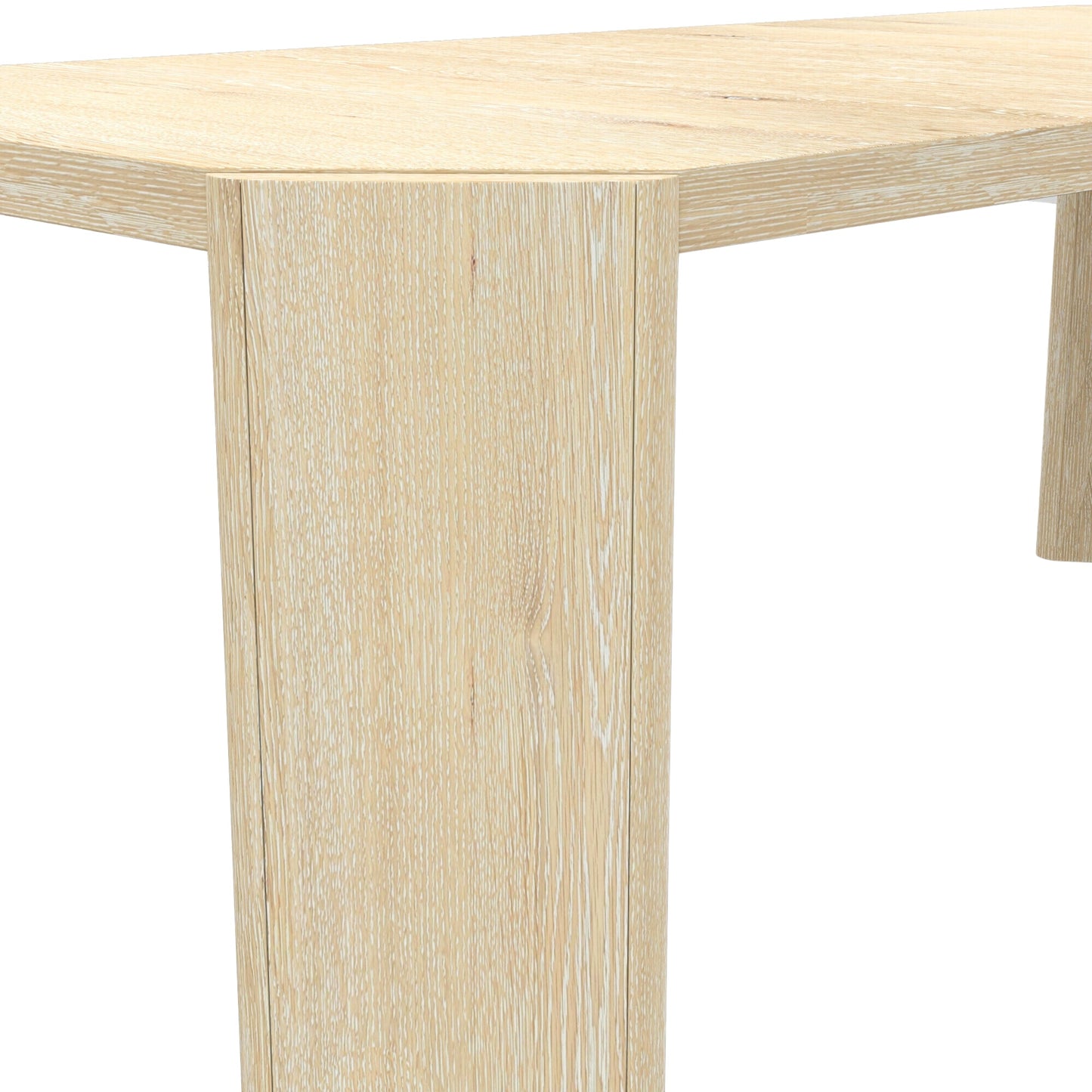 Sloane Extension Dining Table, Driftwood - Alpine Furniture