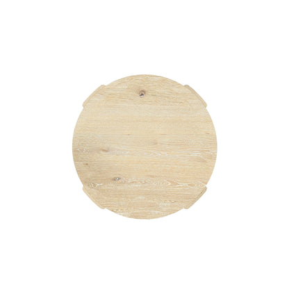 Sloane Round Dining Table, Driftwood - Alpine Furniture