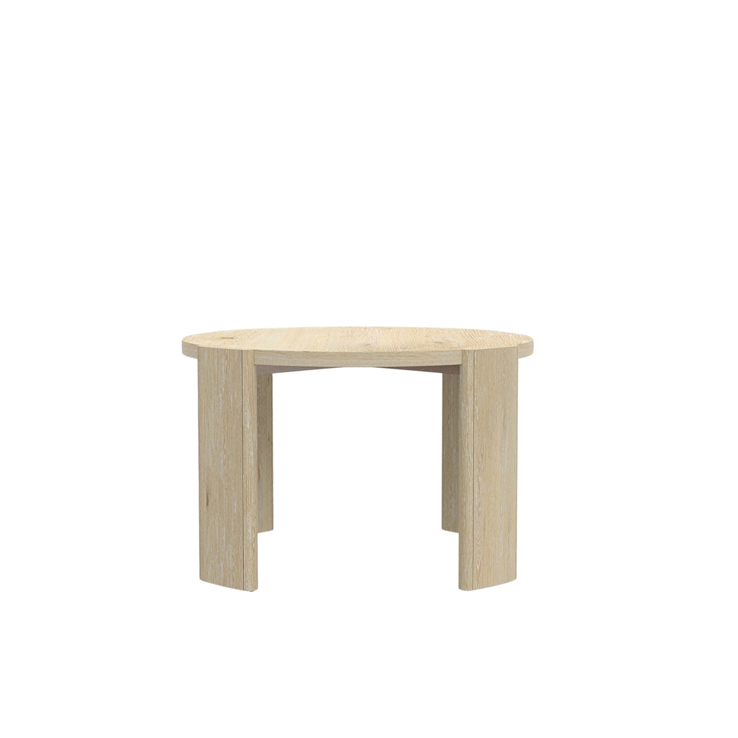 Sloane Round Dining Table, Driftwood - Alpine Furniture