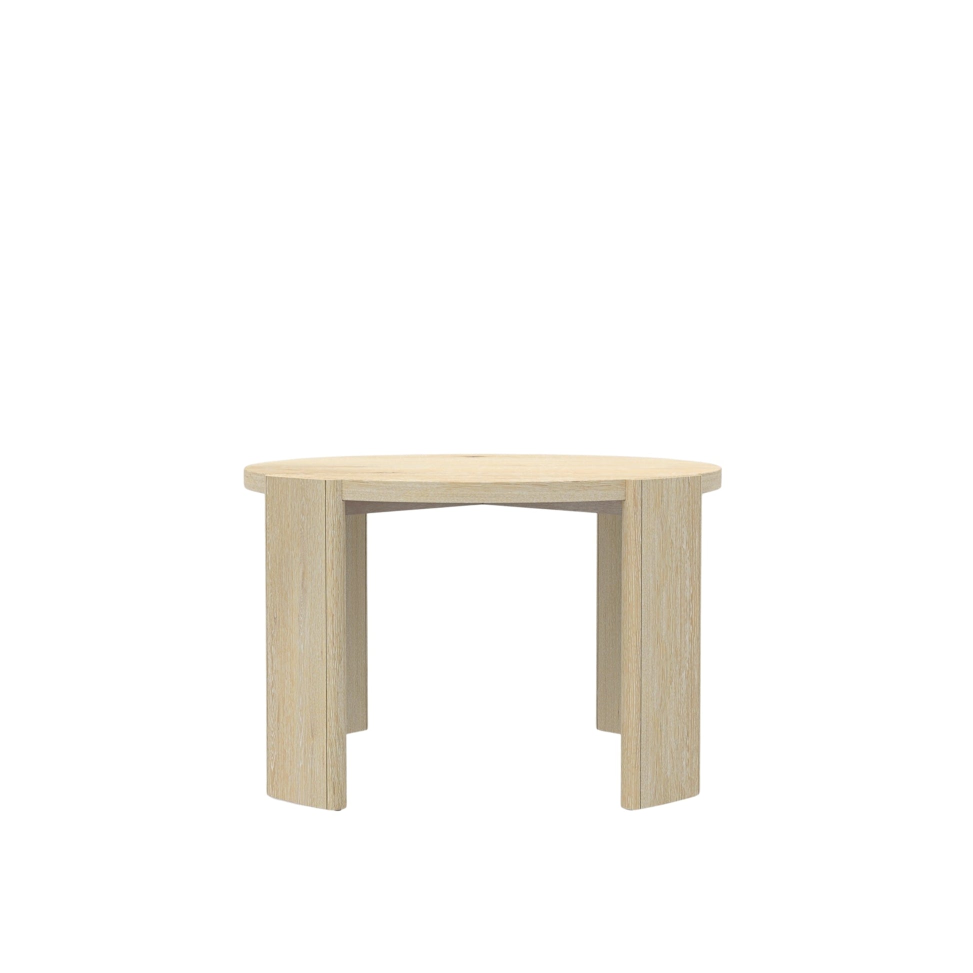 Sloane Round Dining Table, Driftwood - Alpine Furniture