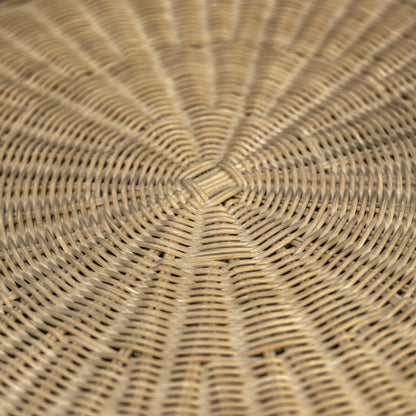 Solaris Braided End Table - Alpine Furniture