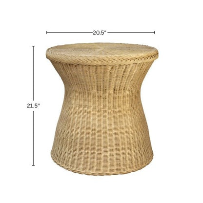 Solaris Braided End Table - Alpine Furniture