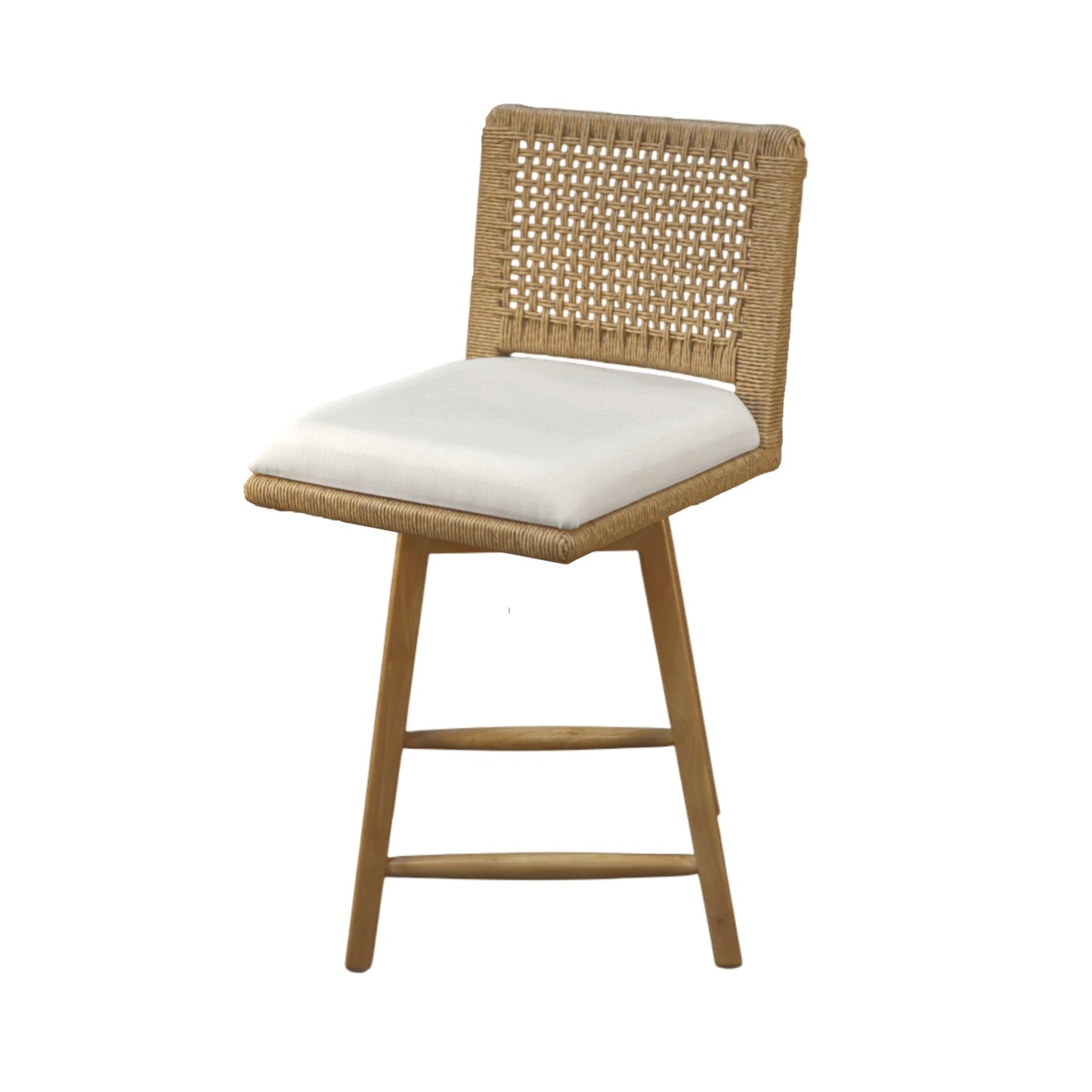 Solterra Swivel counter Stools (Set of 2) - Alpine Furniture