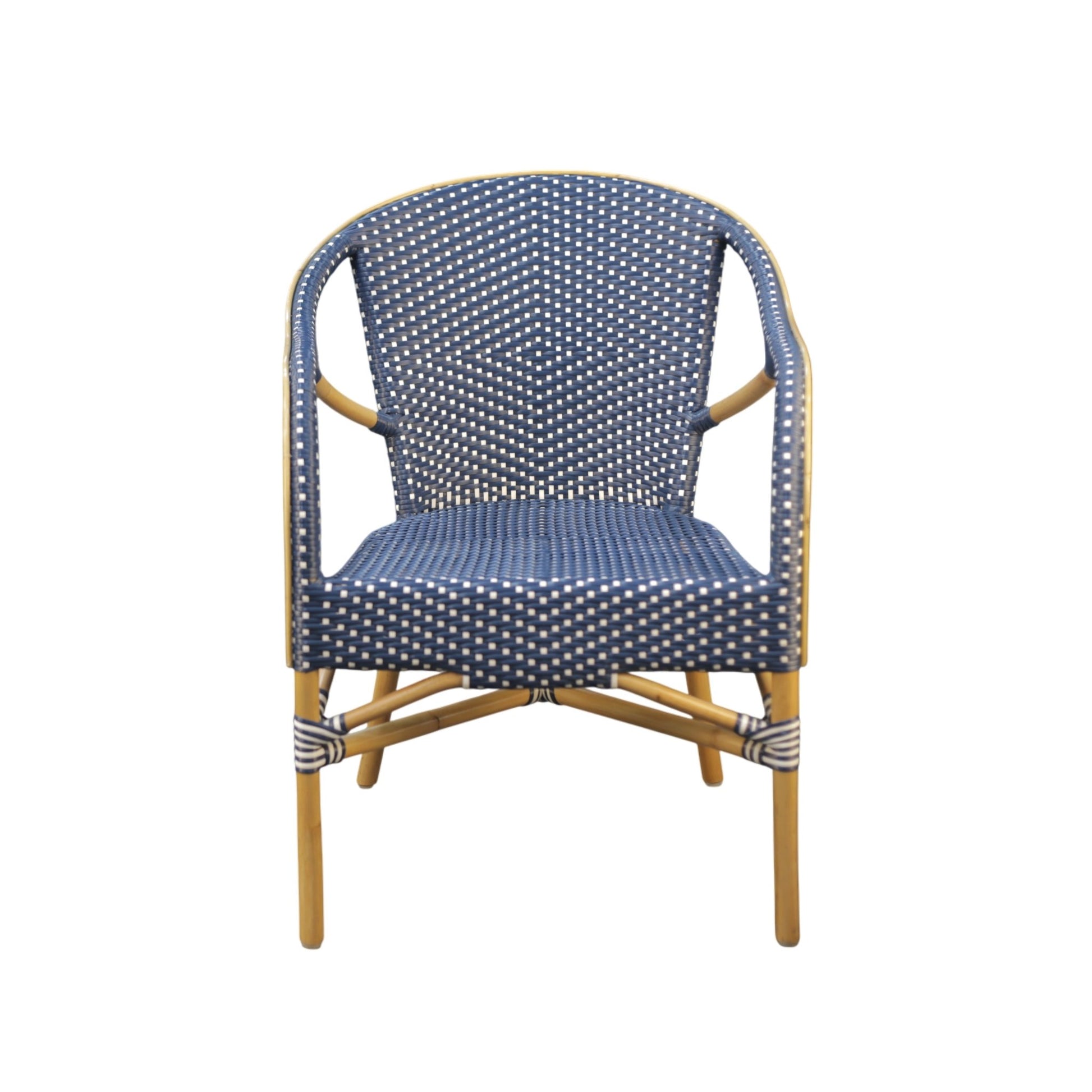 Sonora Dining Chair Blue (Set of 2) - Alpine Furniture