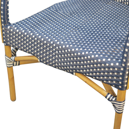 Sonora Dining Chair Blue (Set of 2) - Alpine Furniture